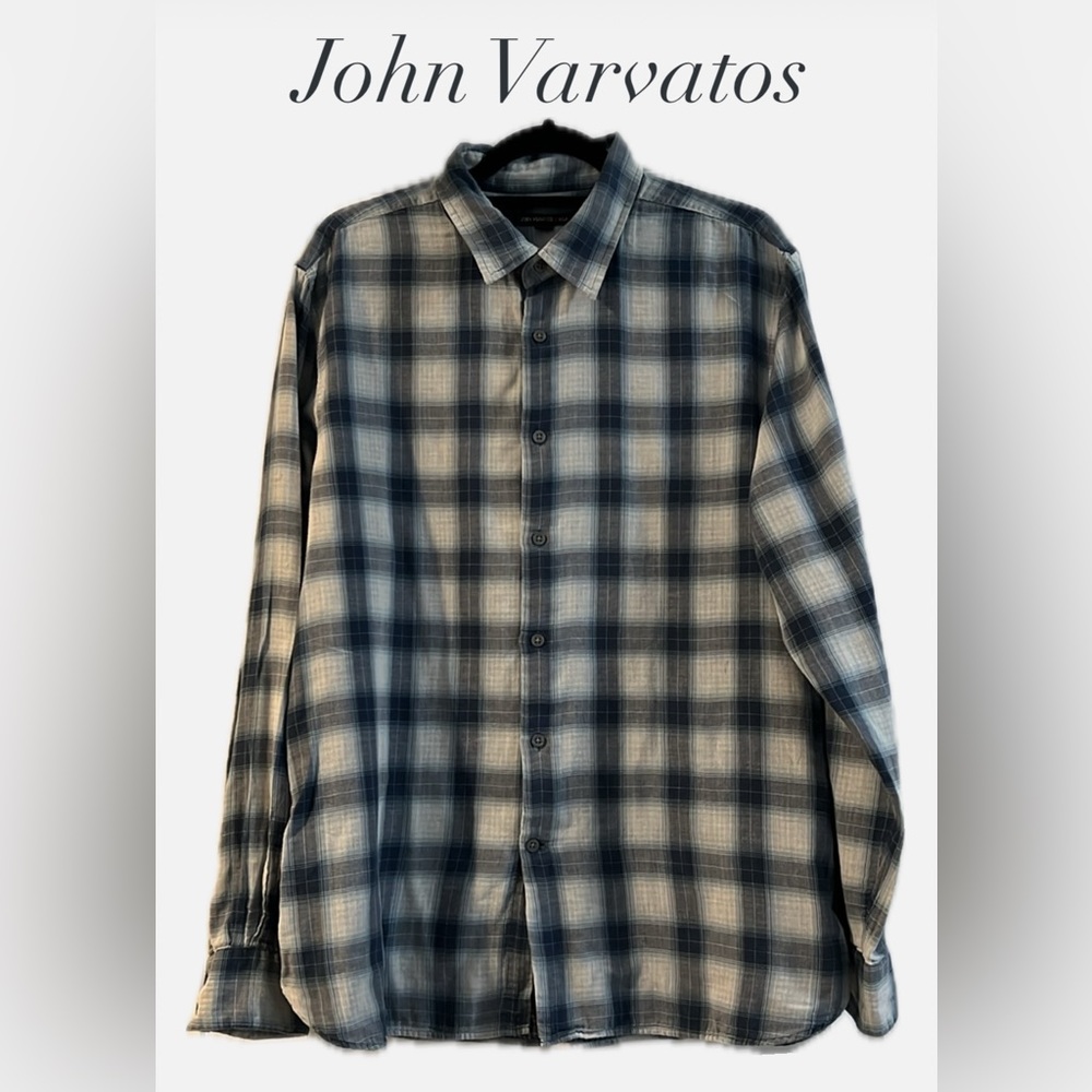 John Varvatos Button Down